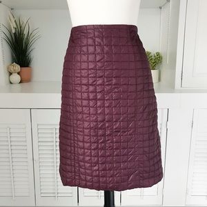 Club Monaco | Lightweight Quilted Puffer Skirt | 8